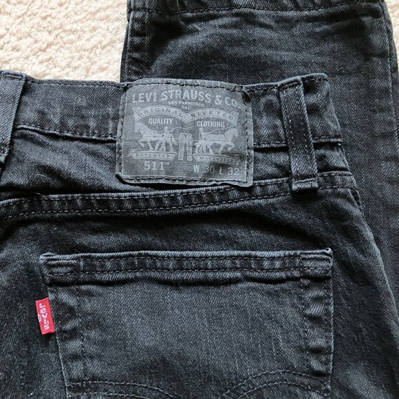 Levi's black 511 slim fit jeans - Picture 6 of 12